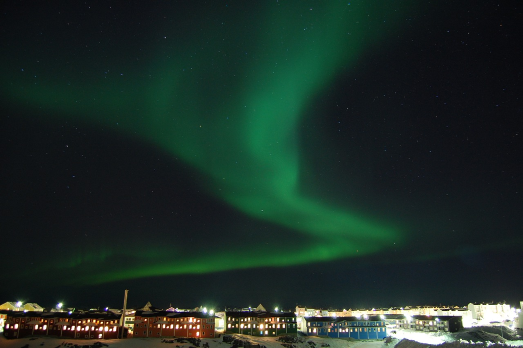 Nuuk, Greenland - Northern Lights