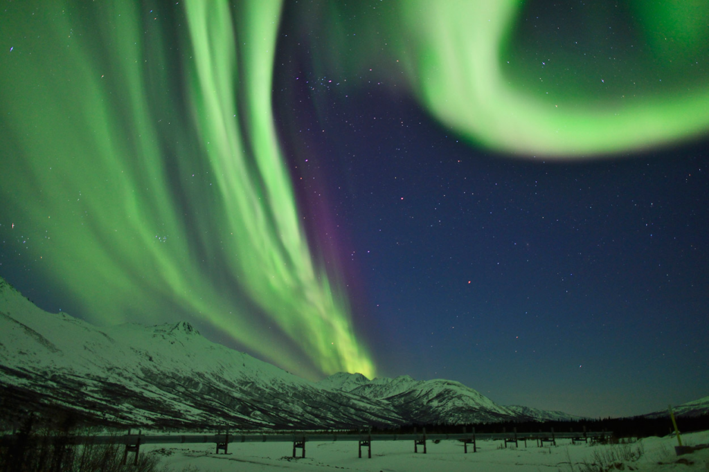 Anchorage, Alaska, USA - Northern Lights